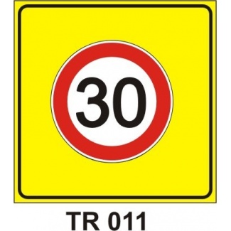 Trafik Levhası TR 011