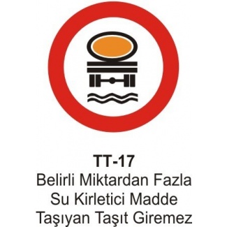 Taşıt Giremez Trafik Levhası