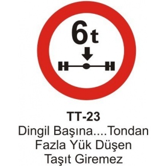 Taşıt Giremez Trafik Levhası